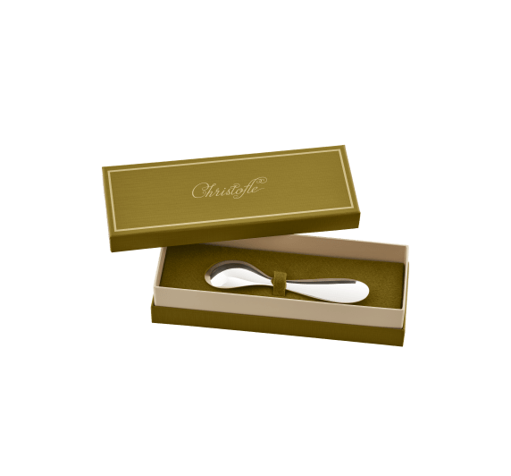 ベビースプーン アイスブルー シルバーコーティング／ラッカー仕上げ